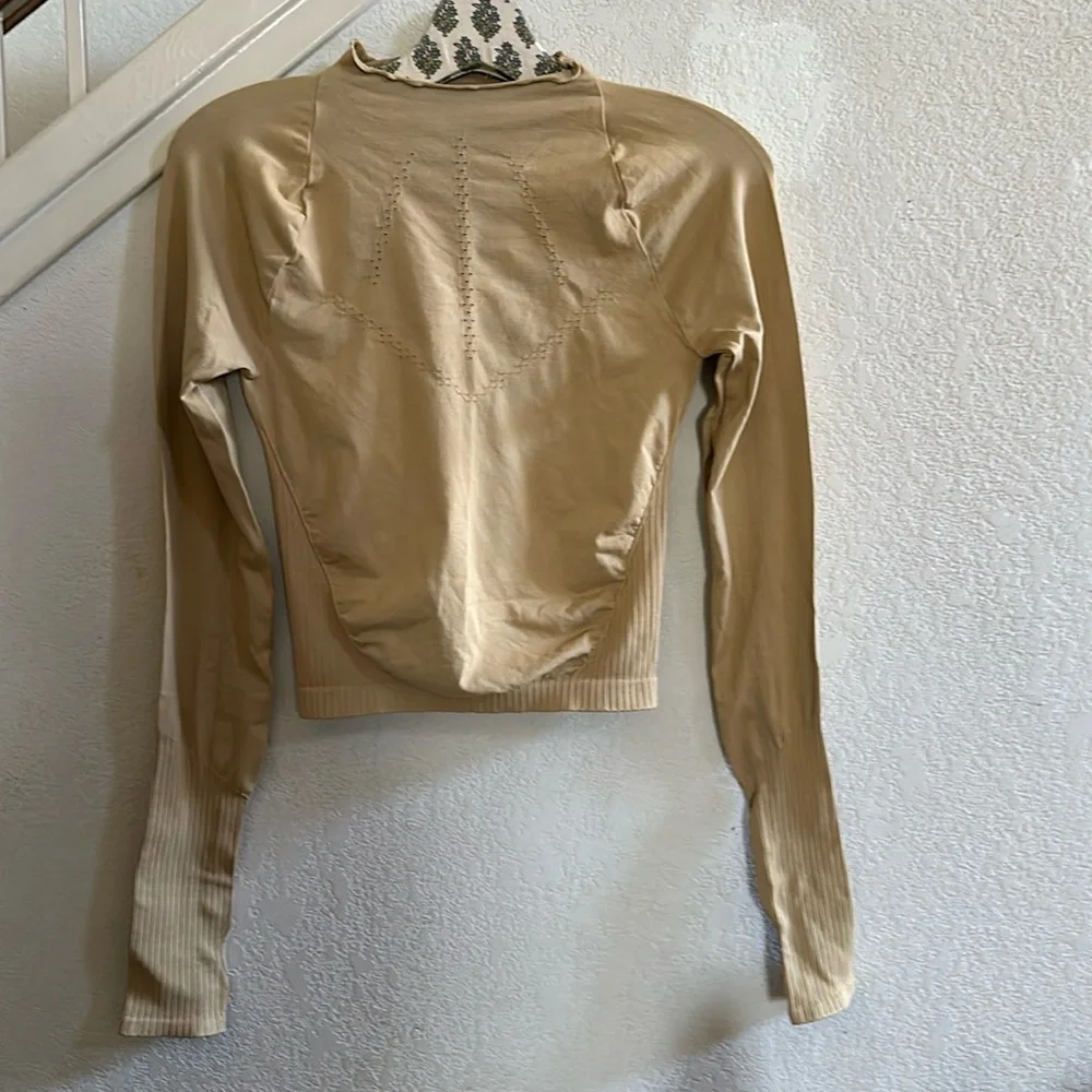 NWOT Free People Movement | Good Karma High-Neck Layer Top | M/L